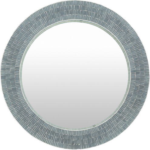 Natalia 32 X 32 inch Gray Mirror, Round