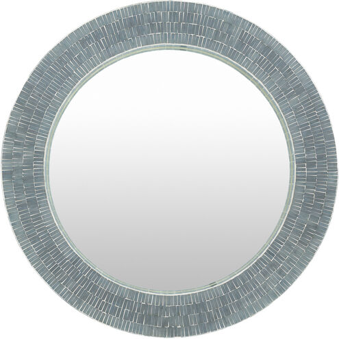 Natalia 32 X 32 inch Gray Mirror, Round