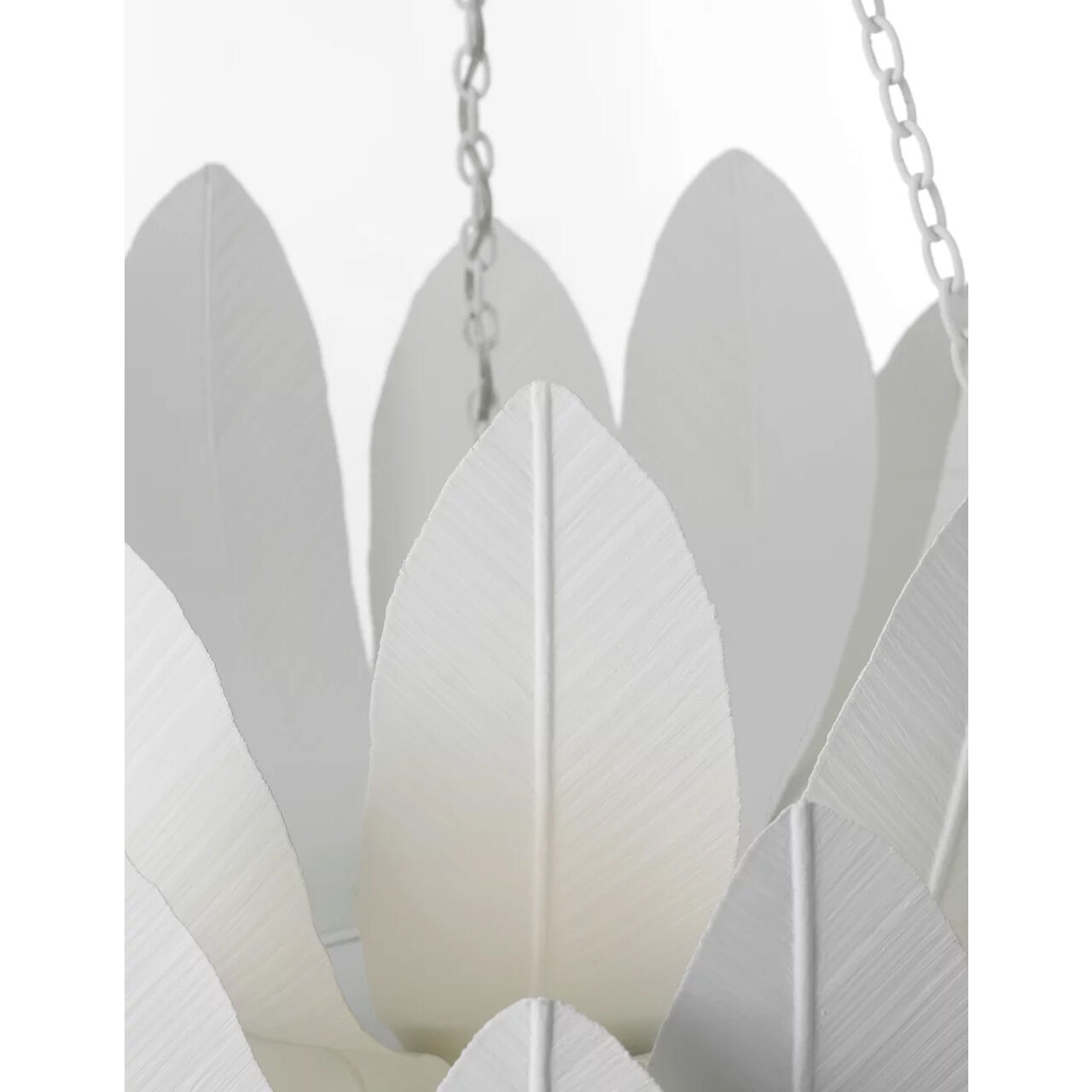 Marie Flanigan Sinclair LED 33.75 inch Plaster White Sculpted Chandelier Ceiling Light