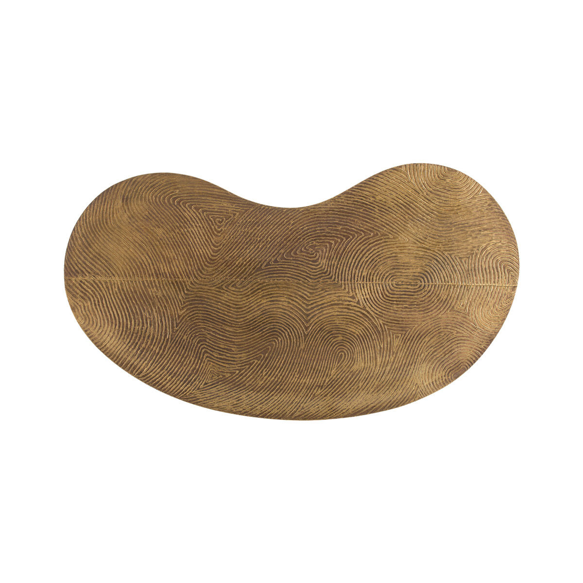 Sloan 44 X 17 inch Antique Brass/Natural Iron Cocktail Table