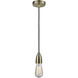 Fairchild Bare Bulb 1 Light 2.00 inch Mini Pendant