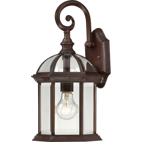 Boxwood 1 Light 16 inch Rustic Bronze Outdoor Wall Sconce