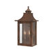 St. Charles 2 Light 10.00 inch Outdoor Wall Light