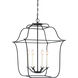 Gallery 6 Light 22 inch Royal Ebony Foyer Pendant Ceiling Light