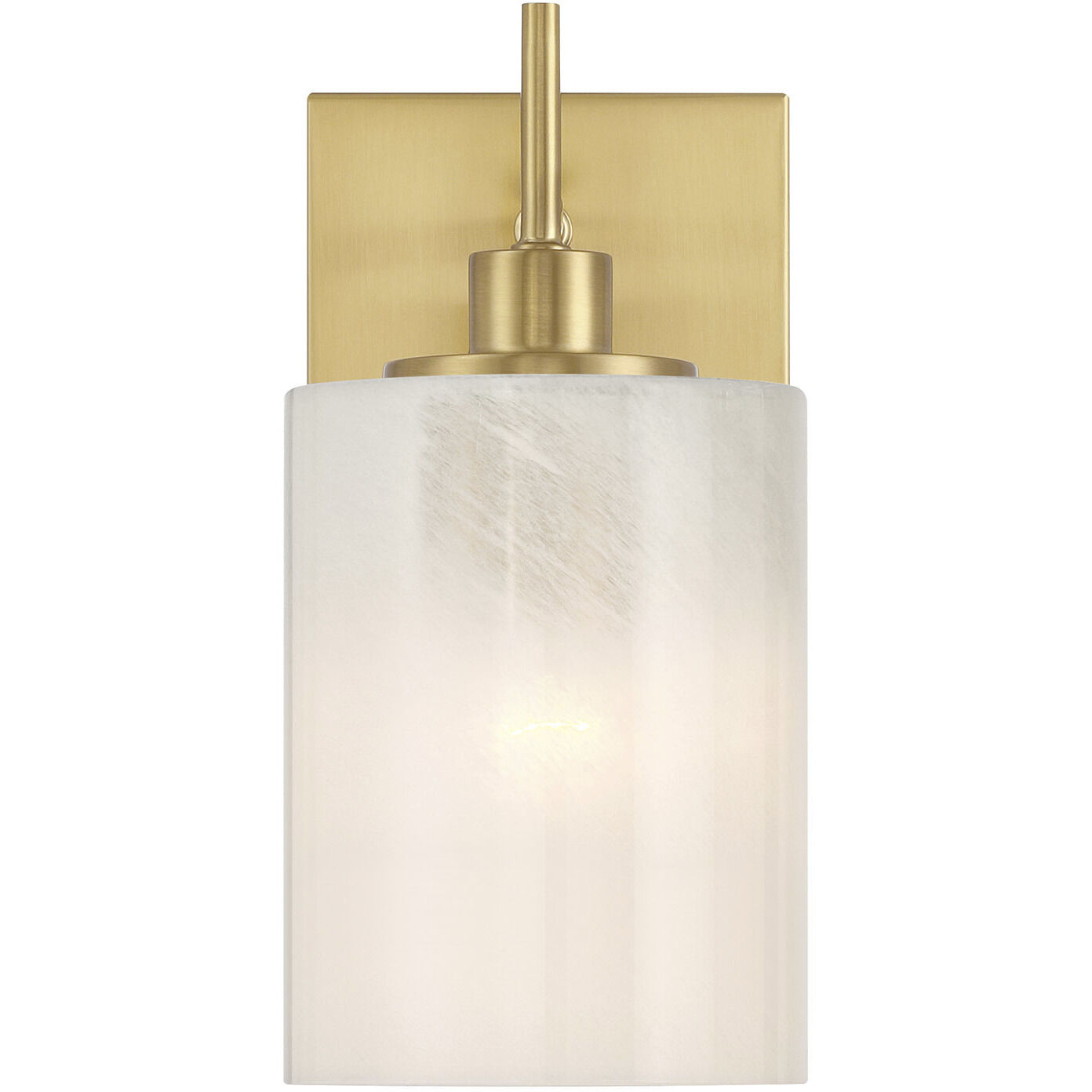 Modern 1 Light 4.75 inch Natural Brass Wall Sconce Wall Light