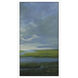 Wetland Blue and Green and White Framed Art