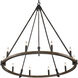 Harwell 10 Light 49.75 inch Antique Millwood Chandelier Ceiling Light