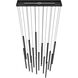 Filmore Ave. LED 11 inch Black Multi Port Pendant Ceiling Light