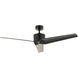 Almere 56 inch Satin Black Ceiling Fan