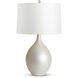 Raymond 27.5 inch 150.00 watt Pearlescent Cream Table Lamp Portable Light