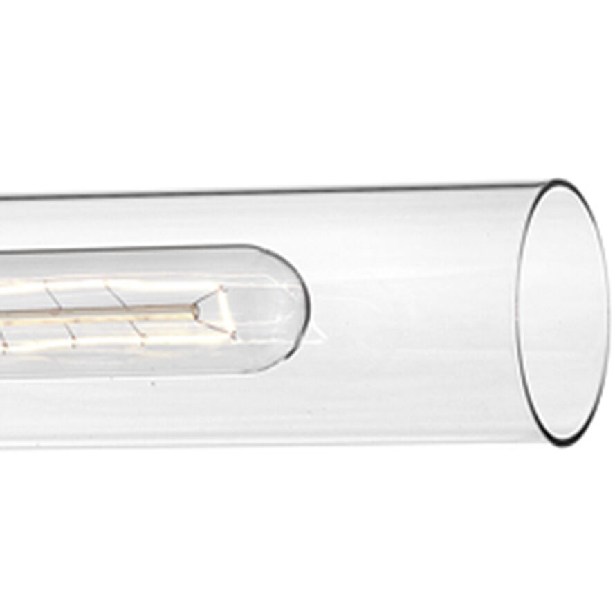 Shea LED 24 inch Black Bath Light Wall Light