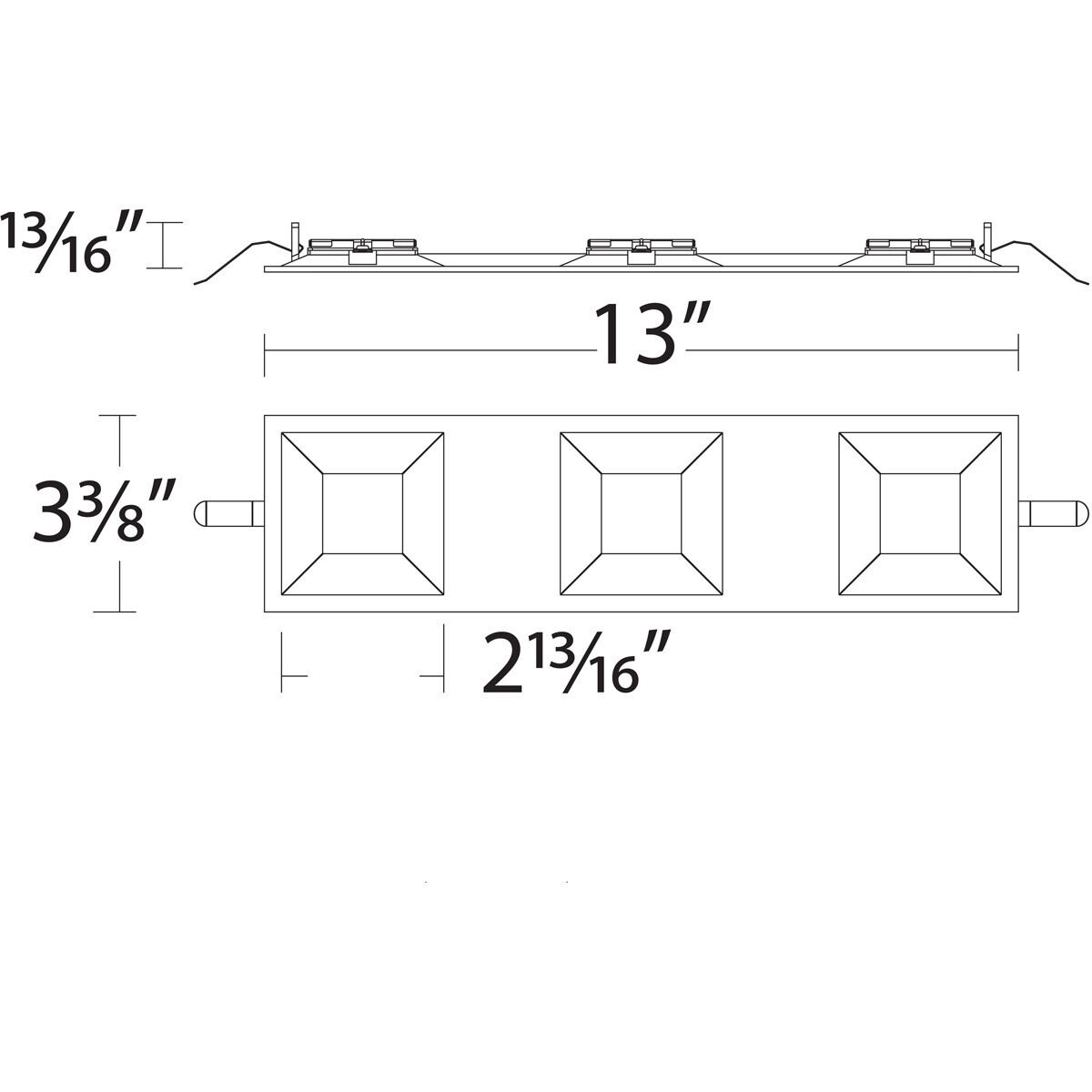 Ocularc LED White Recessed Trims