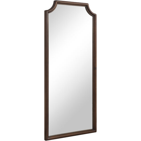 Otara 68 X 30 inch Walnut Wall Mirror