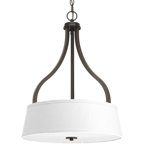 Arden 3 Light 18.13 inch Antique Bronze Inverted Pendant Ceiling Light