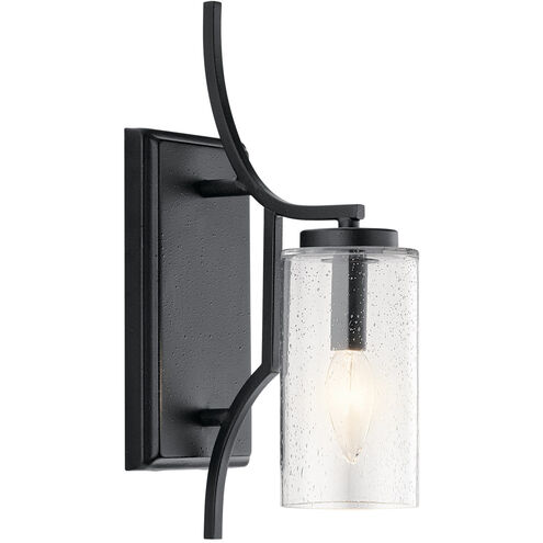 Vara 1 Light 5 inch Distressed Black Wall Bracket Wall Light