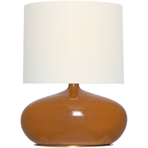 Thomas O'Brien Olinda 24.75 inch 15.00 watt Crackled Sienna Low Table Lamp Portable Light