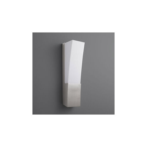 Crescent 1 Light 4 inch Satin Nickel Sconce Wall Light