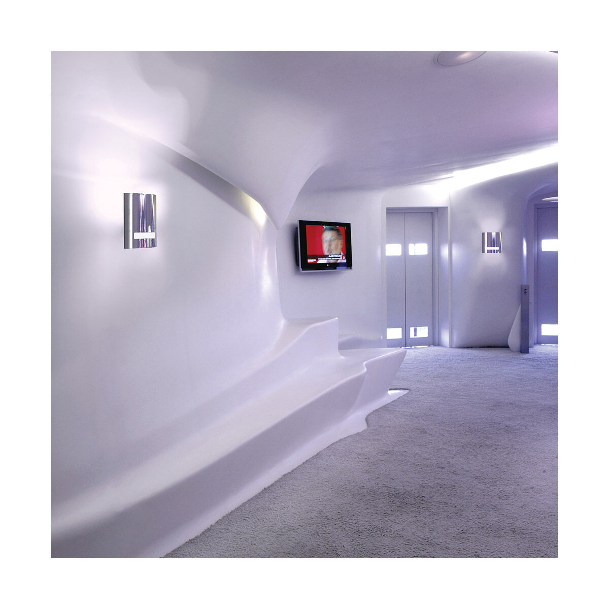 Mona 1 Light 9.13 inch Chrome Wall Sconce Wall Light