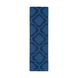 Central Park 72 X 48 inch Dark Blue Rugs, Rectangle