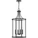 Gilliam 4 Light 15 inch Matte Black Foyer Light Ceiling Light