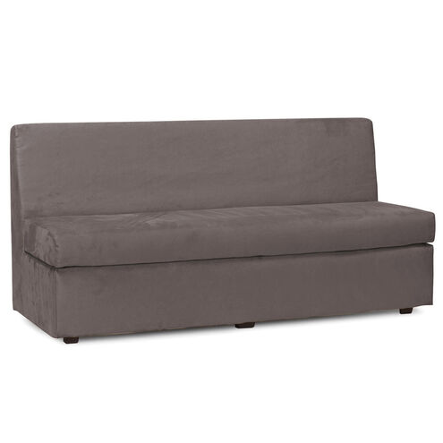 Slipper Bella Pewter Sofa Replacement Cover, Sofa Not Included