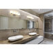 Annalise 4 Light 32 inch Brushed Nickel Vanity Wall Light