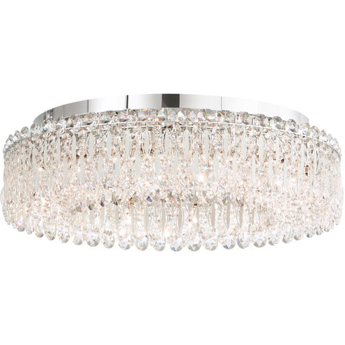 Sarella 12 Light 24 inch White Flush Mount Ceiling Light