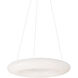 Cumulus LED 18 inch White Pendant Ceiling Light