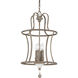 Zoe 4 Light 15 inch French Antique Pendant Ceiling Light