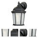 Builder Cast LED 12 inch Black Outdoor Wall Mount