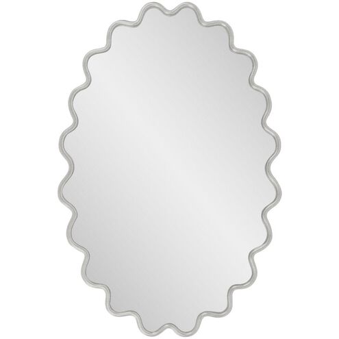 Cloud 36 X 24 inch Nickel Mirror