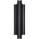 Kestrel LED 22 inch Textured Black Exterior Wall Sconce