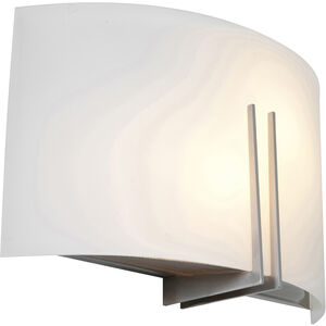 Prong 2 Light 12 inch Brushed Steel ADA Wall Sconce Wall Light