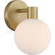 Fenton 1 Light 6 inch Legacy Brass Vanity Light Wall Light
