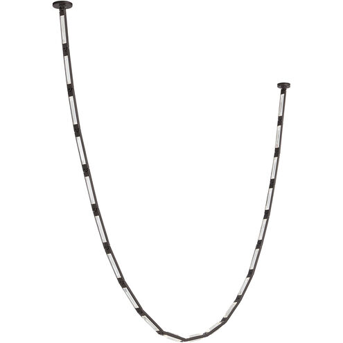 Sean Lavin Catena LED 0.8 inch Bronze Chandelier Ceiling Light in 3000K, Remote