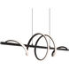 Spin 1 Light 11.8 inch Black Pendant Ceiling Light