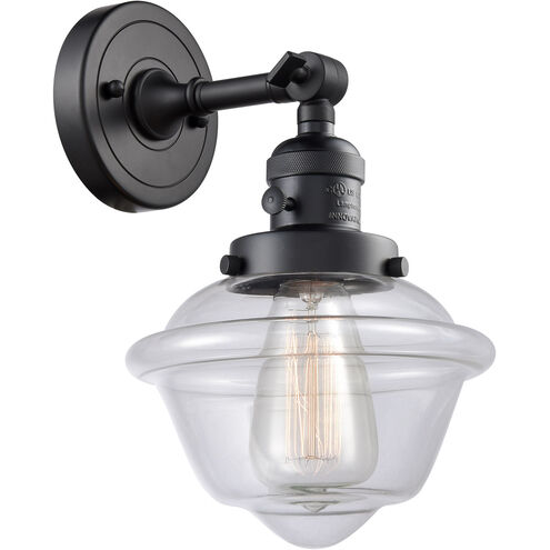 Franklin Restoration Small Oxford LED 7.5 inch Matte Black Sconce Wall Light, Franklin Restoration