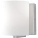 Bridgewater 1 Light 4.75 inch Chrome Bath Vanity Light Wall Light