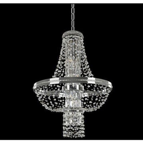 Capri 8 Light 24 inch Chrome Pendant Ceiling Light