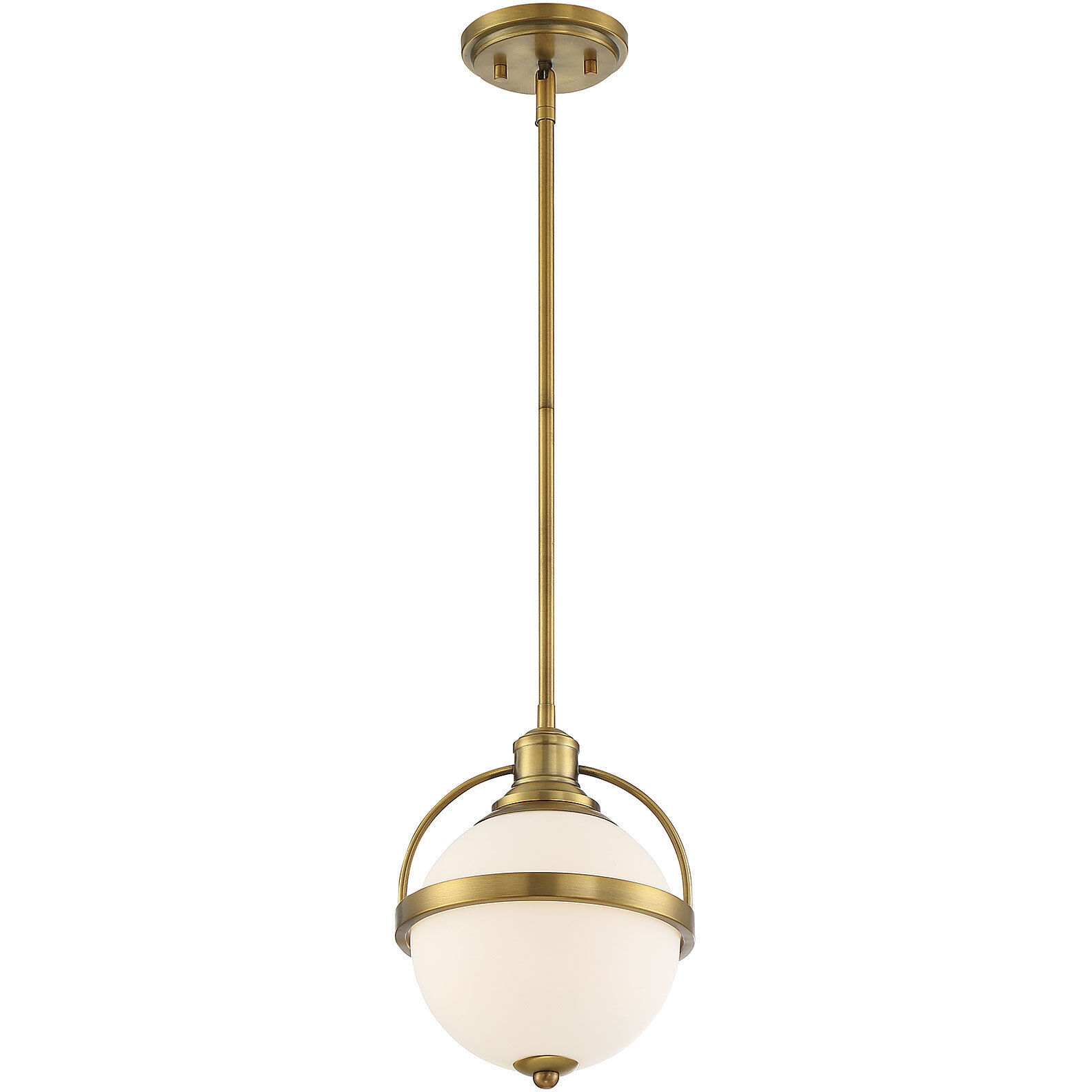 Westbourne 1 Light 8.75 inch Warm Brass Pendant Ceiling Light, Essentials
