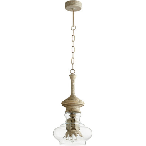 Dresden 1 Light 10 inch Sawyer's White Wash Pendant Ceiling Light