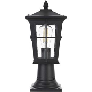 Bodine 1 Light 16 inch Black Outdoor Post Light