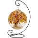 Tree Of Life Multi-color Art Glass Orb
