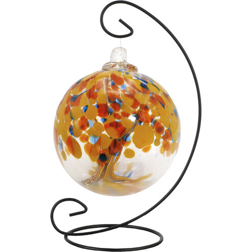 Tree Of Life Multi-color Art Glass Orb