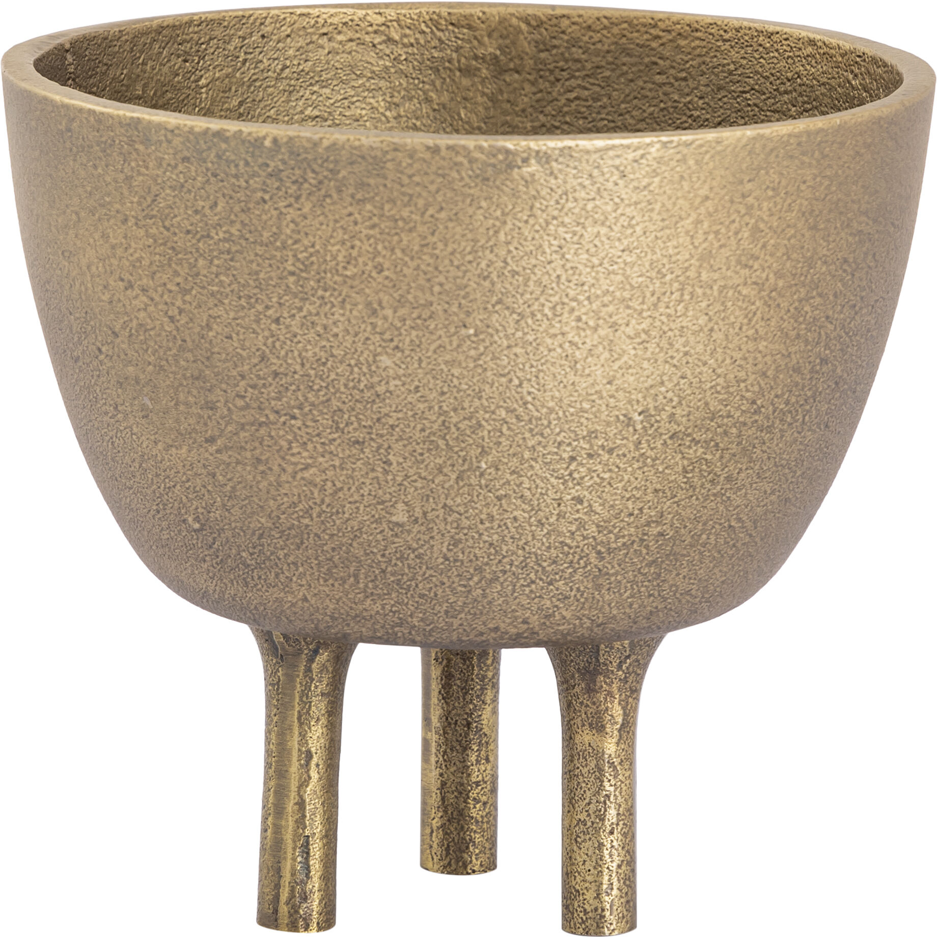 Kiser 6 X 6 inch Bowl in Brass