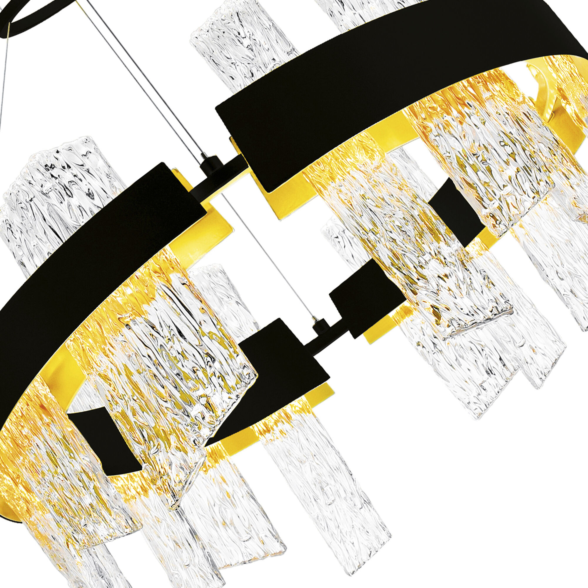 Guadiana LED 24 inch Black Chandelier Ceiling Light