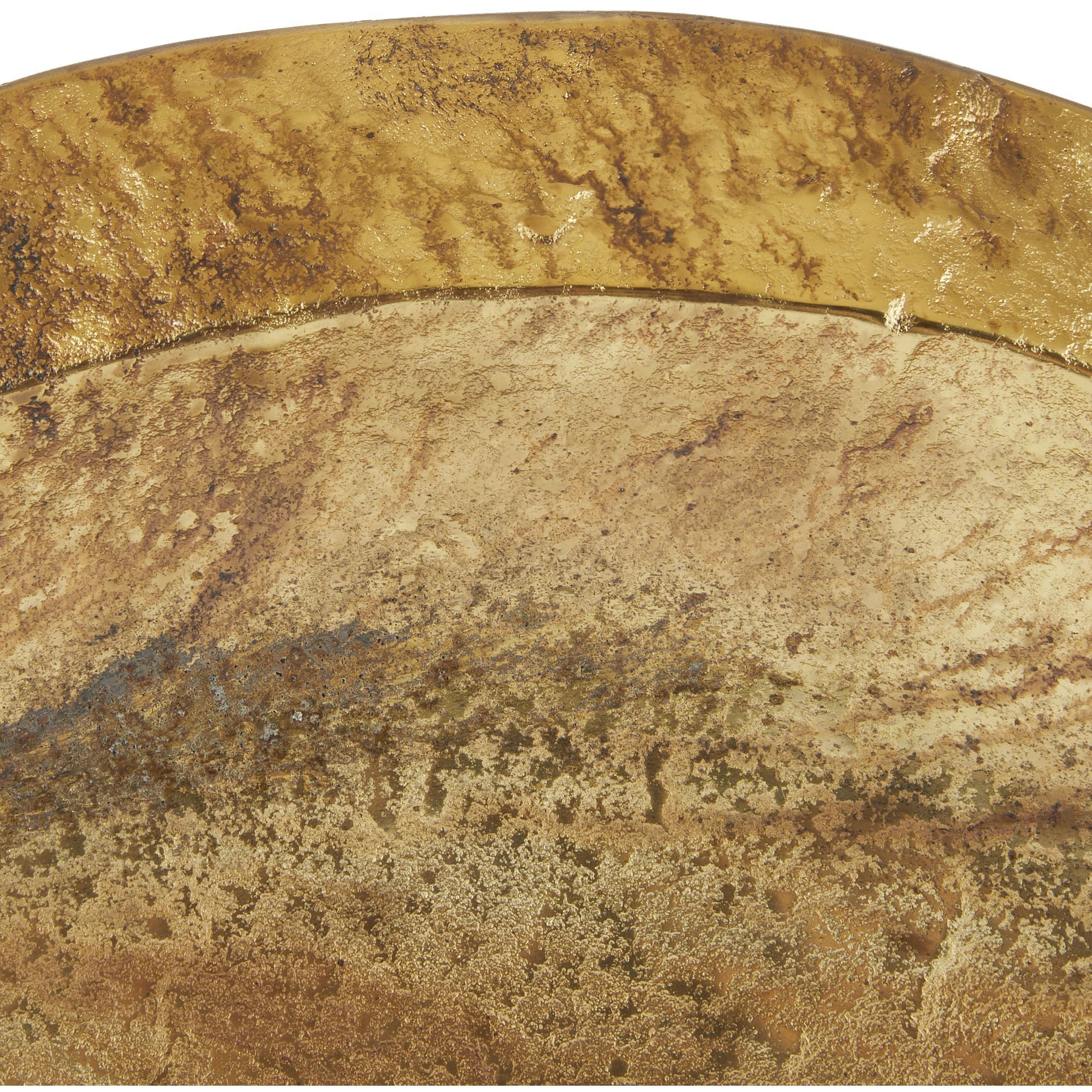 Everett Distressed Antique Brass Centerpiece