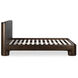 Rowan Dark Brown Bed, King