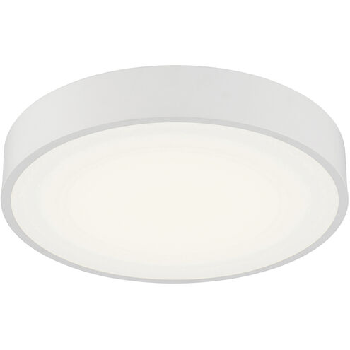 Como LED 17.75 inch White Flush Mount Ceiling Light