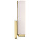 Vogue Wall Sconce Wall Light in 2700K, 11in., Brushed Brass